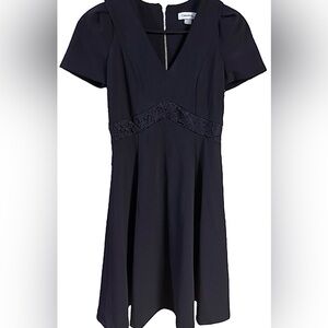 Calvin Klein Women gold zipper $139 nwt
Modern Black lace dress sz 2